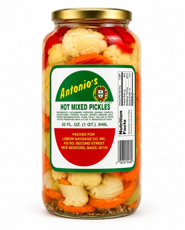 Hot Mixed Pickles