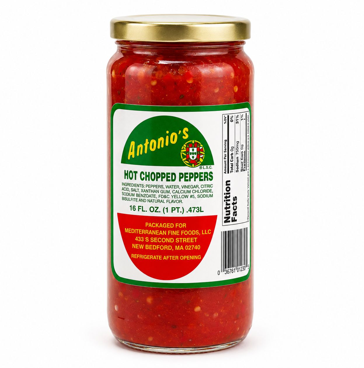 Hot Chopped Peppers