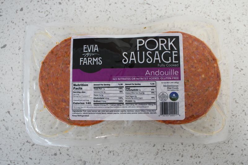 Evia Farms - Pork Andouille Sausage Patties