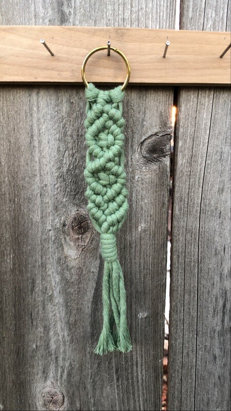 8&quot; Macramé  Keychain