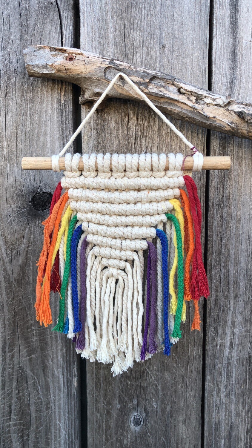 Mini Rainbow Wall Hanging