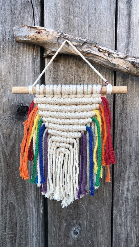 Mini Rainbow Wall Hanging