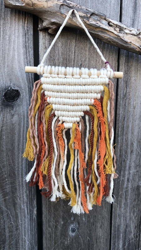 Sunrise Mini Macrame Wall Hanging