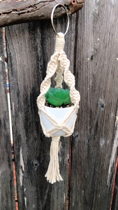 Mini Macrame Plant Hanger
