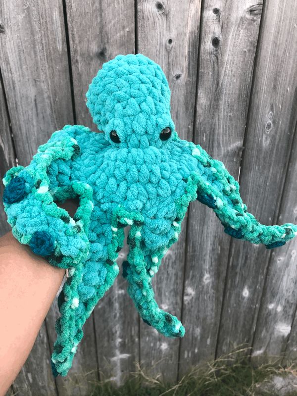 Crochet Octopus Plushie