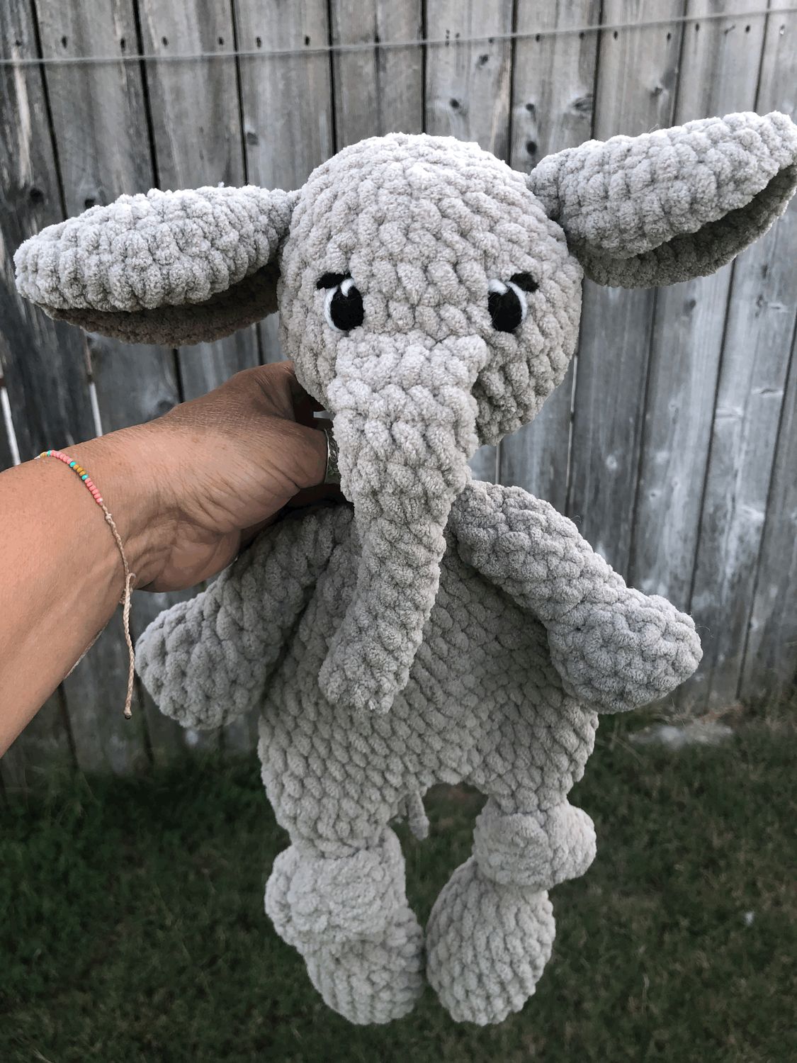 Elephant Lovey/Snuggler
