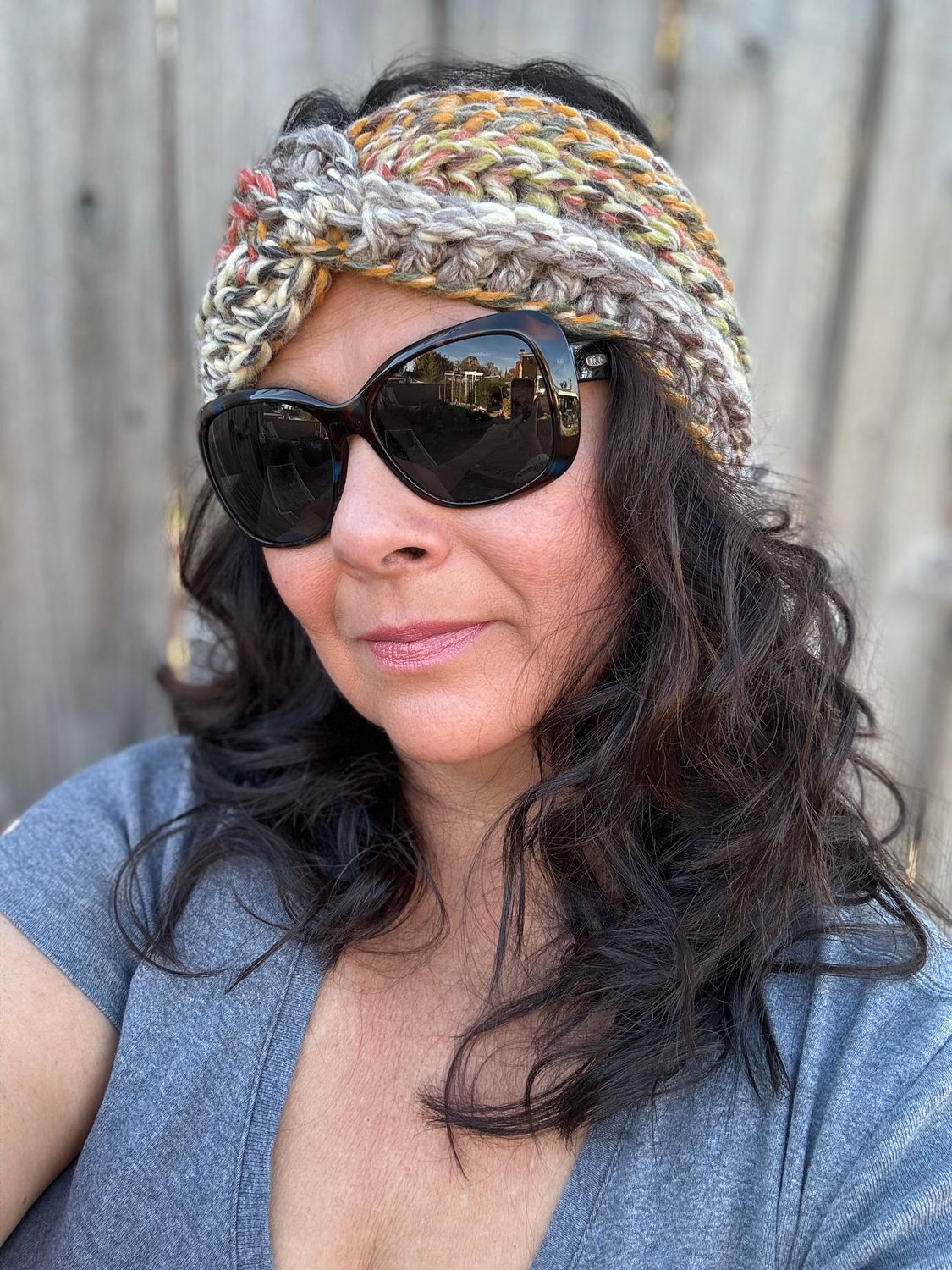 Desert Sands Crochet Headwarmer