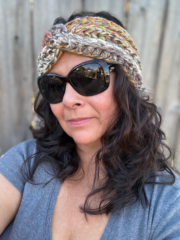 Desert Sands Crochet Headwarmer