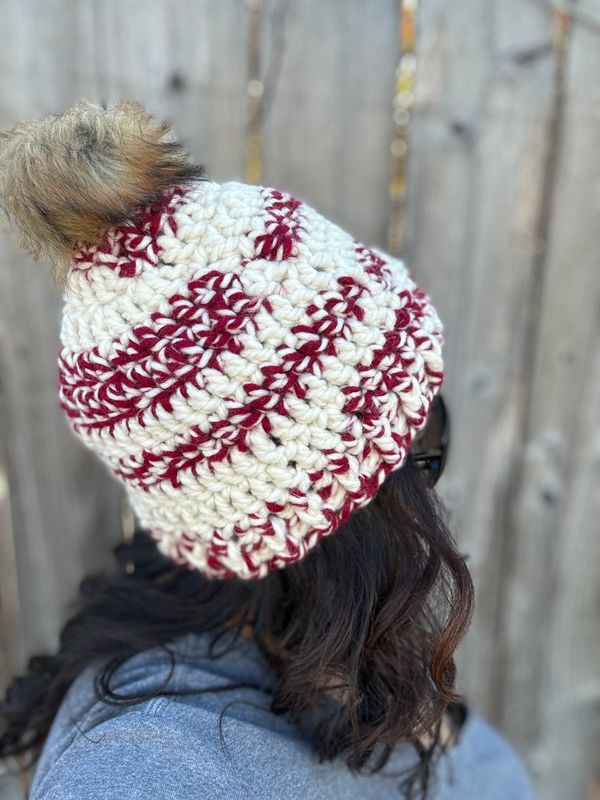 Cranberry Crumble Beanie