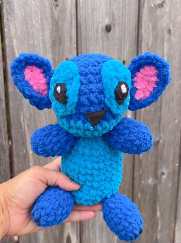 Stitch Inspired(Blue Alien)Plushie