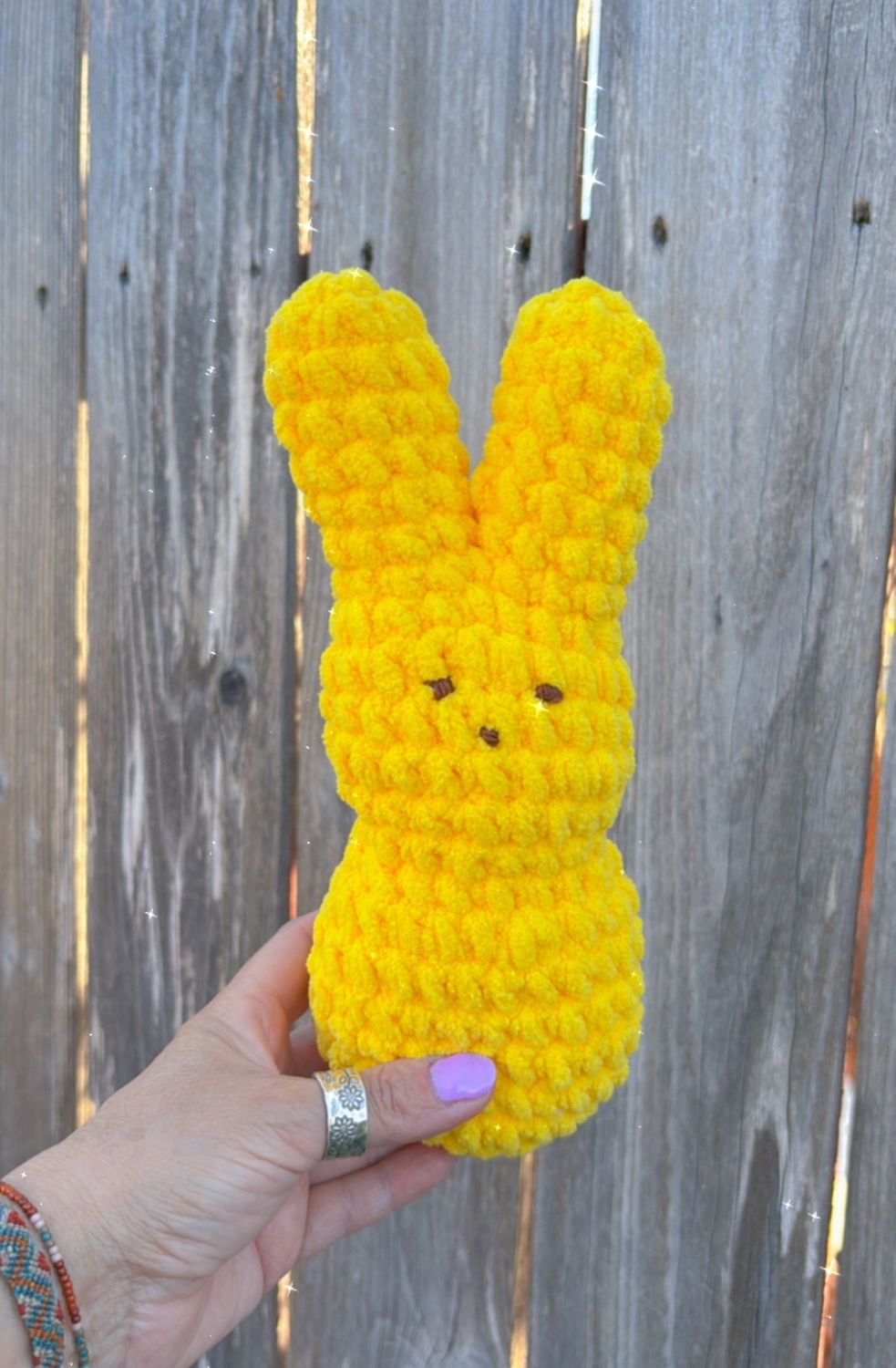 Peeps Bunny Plushie