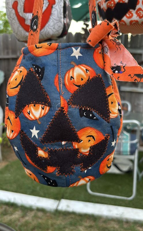 Small Jack-o-Lantern Trick-or-Treat Bag