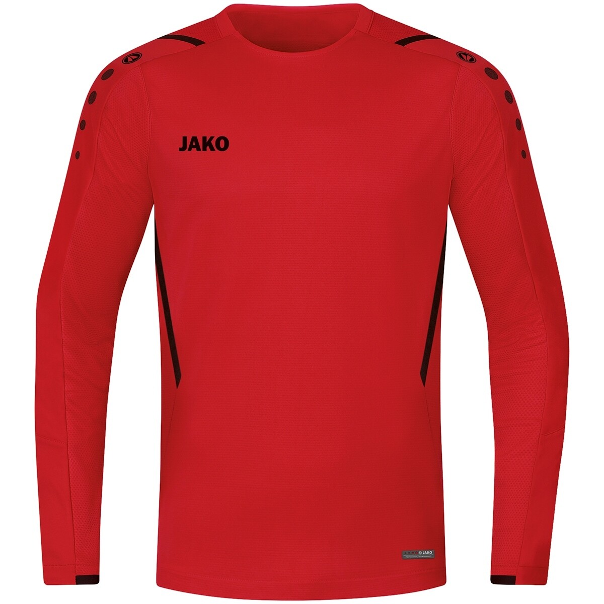 JAKO Sweat Challenge 8821, Farbe: 101 - Rot / Schwarz