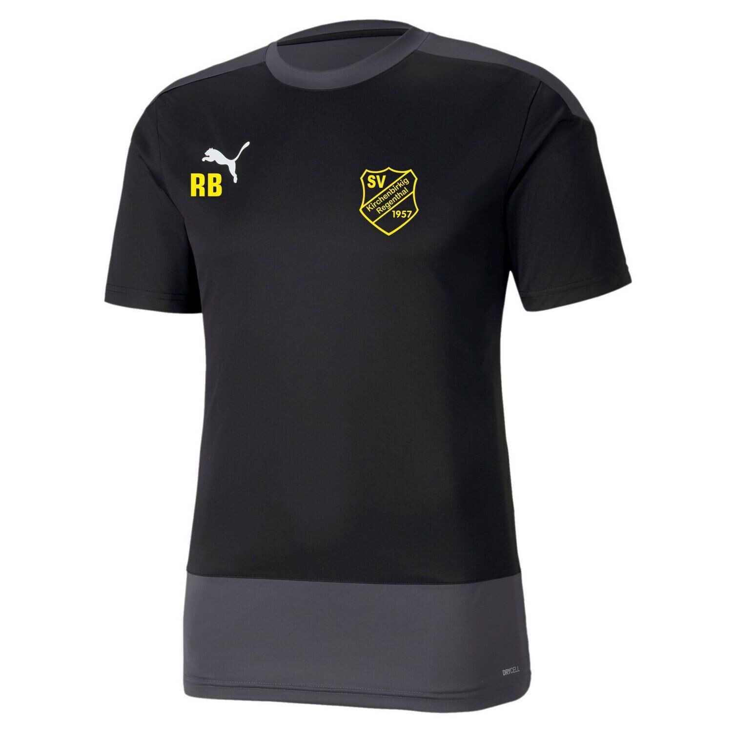 Puma teamGOAL 23 Training Jersey 656482, Farbe: 3 Puma Black-Asphalt