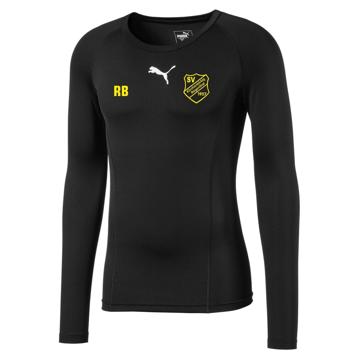 Puma LIGA Baselayer Tee LS 655920, Farbe: 3 Puma Black