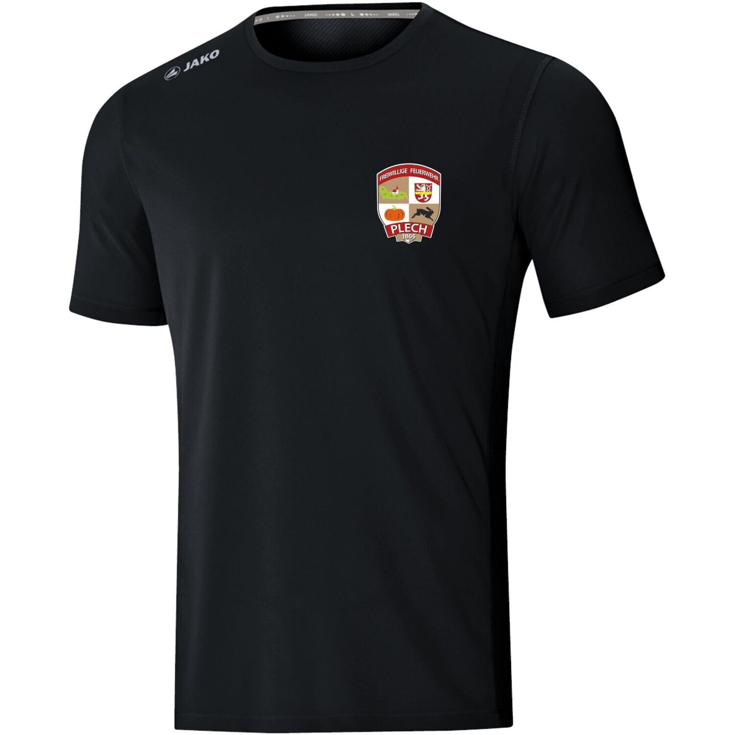 JAKO T-Shirt Run 2.0 Herren &amp; Kinder 6175, Farbe: 08 - Schwarz