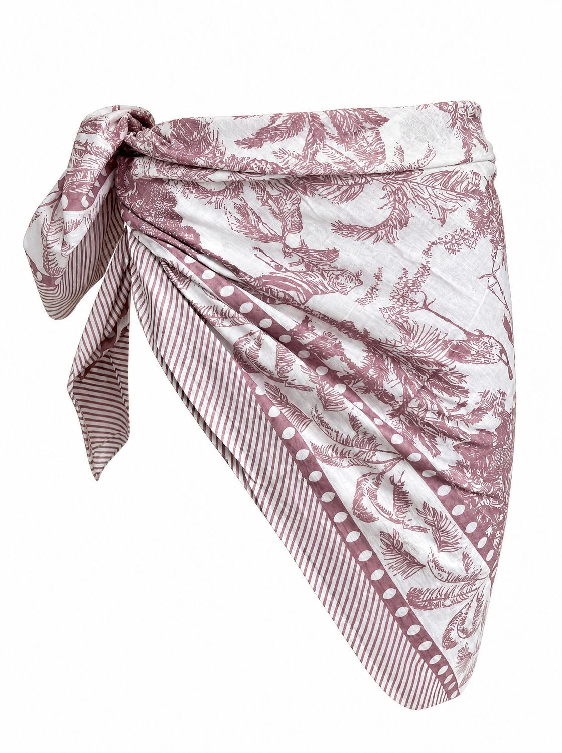 NALINI - Le Sarong NALINI - Le Sarong, Couleur: Jungle parme, Taille: TU