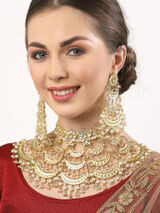 Kundan-Pearl Bridal Necklace