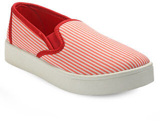 Red Canvas Shoe