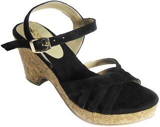 Delight Black Heels Shoe