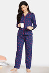 Navy Blue Pyjama Set