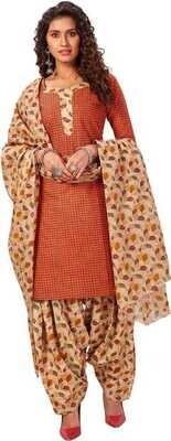 Printed Cotton Patiala with Dupatta- A3