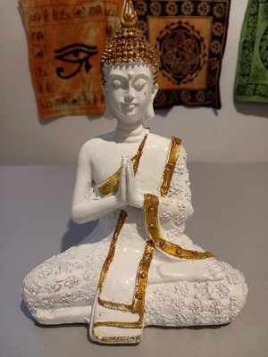 Thaise Boeddha wit / goud