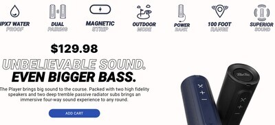Blue Tees Player Speaker