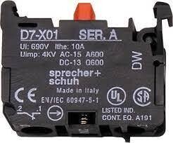 D7-X01 Sprecher+Schuh Contact Block Quantity Discount - D7-X10