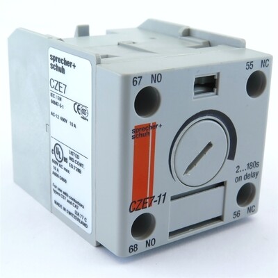 CZE7-180 Sprecher+Schuh Puematic Timing Module - D7-X10 CZE7-180 Sprecher+Schuh Puematic Timing Module - D7-X10