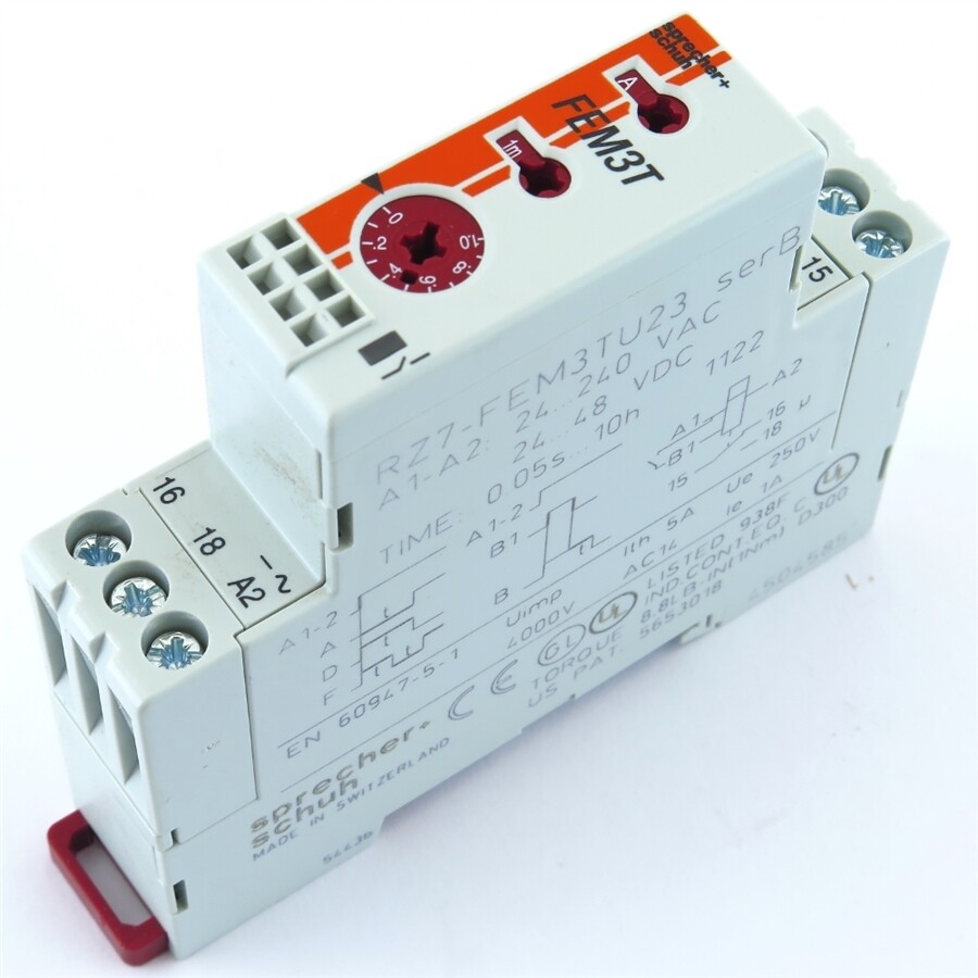 RZ7-FEM3TU23  Sprecher+Schuh Timing Relay - Multi Fuction - D7-X10
