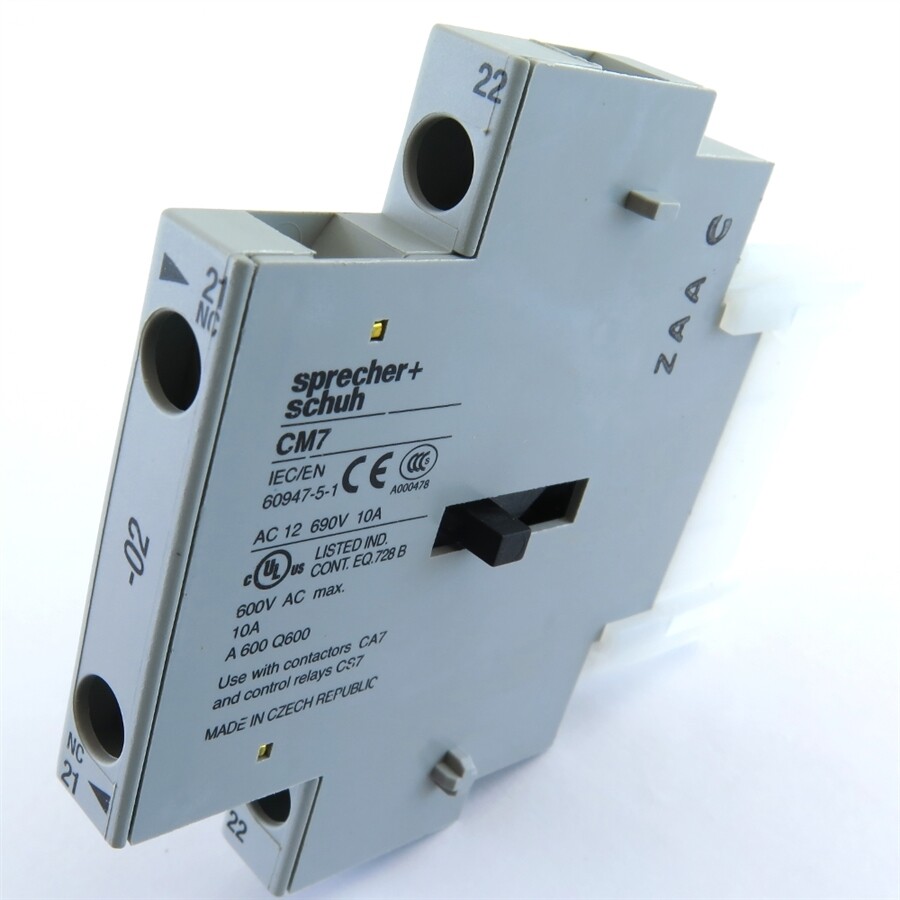 CM7-02 Sprecher+Schuh Interlock with Dovetail - D7-X10
