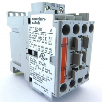 CA7-12-10-24Z  Sprecher+Schuh Modular Series CA7 Contactor - D7-X10