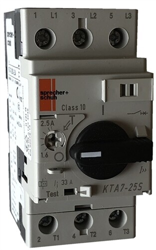 KTA7-25S-2.5A Sprecher Schuh - D7-X10