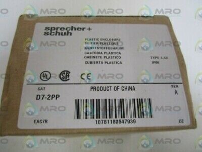 D7-2PP Sprecher+Schuh PB Box - D7-X10