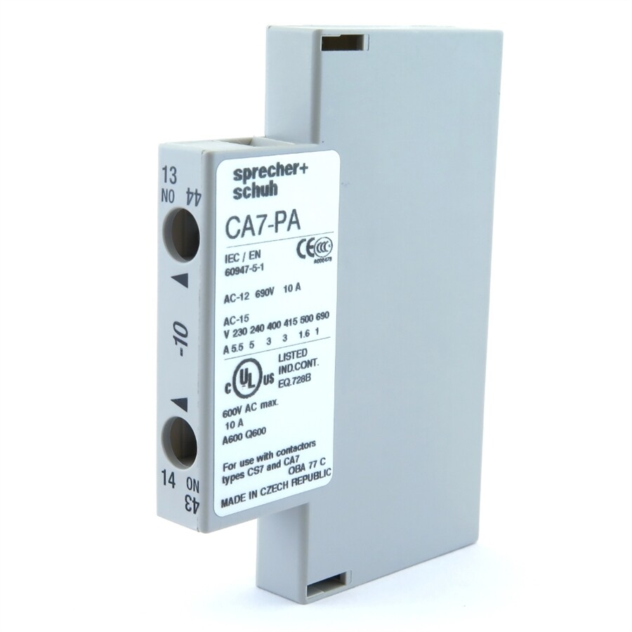 CA7-PA-10  Sprecher+Schuh Side Auxiliary - D7-X10