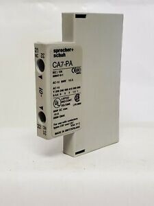 CA7-PA-01 Sprecher+Schuh Side Auxiliary - D7-X10 CA7-PA-01 Sprecher+Schuh Side Auxiliary - D7-X10