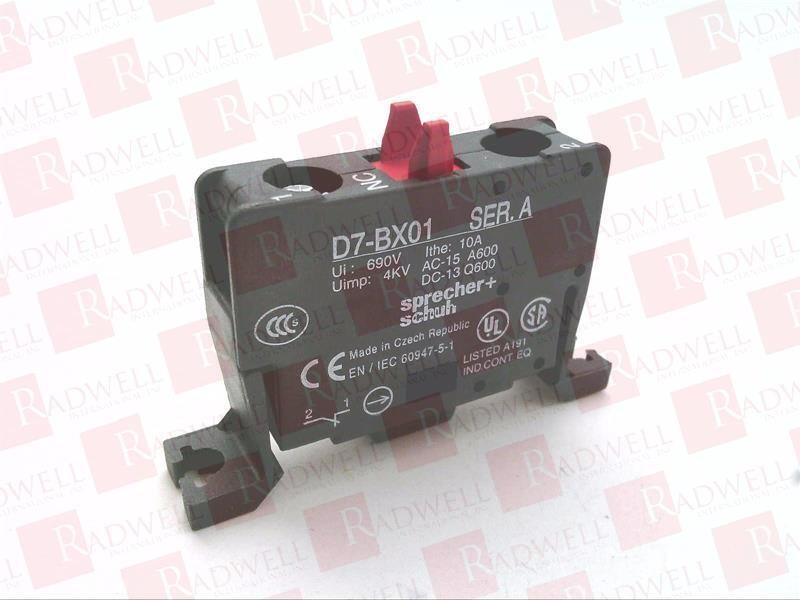 D7-BX01 Sprecher+Schuh Base Contact - D7-X10