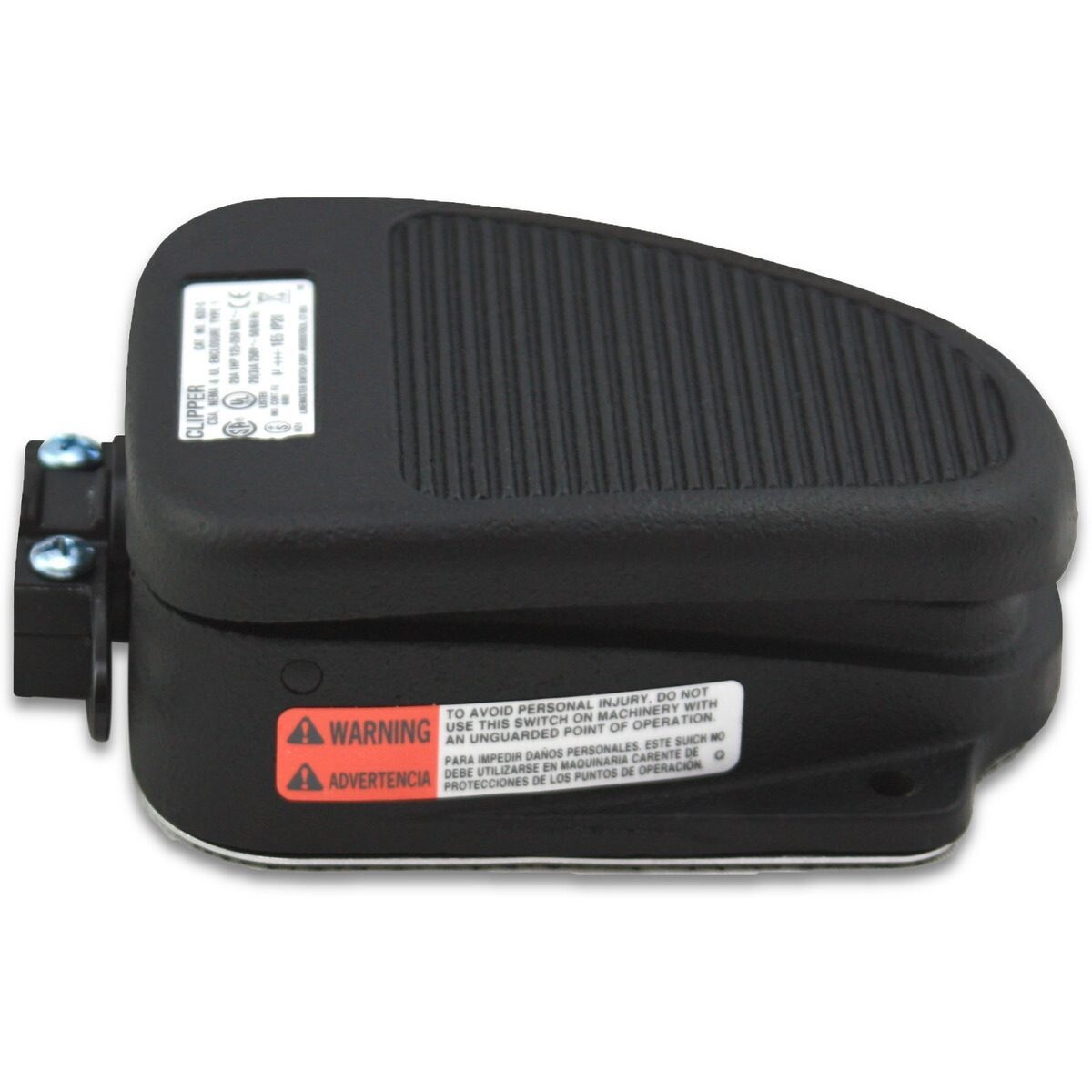 632-S LINEMASTER CLIPPER Single Foot Switch - D7-X10