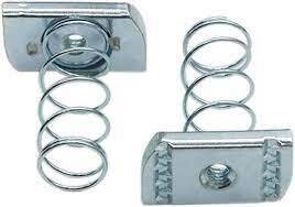 1/4"-20 STRUT SPRING NUTS C6-1420RS - D7-X10
