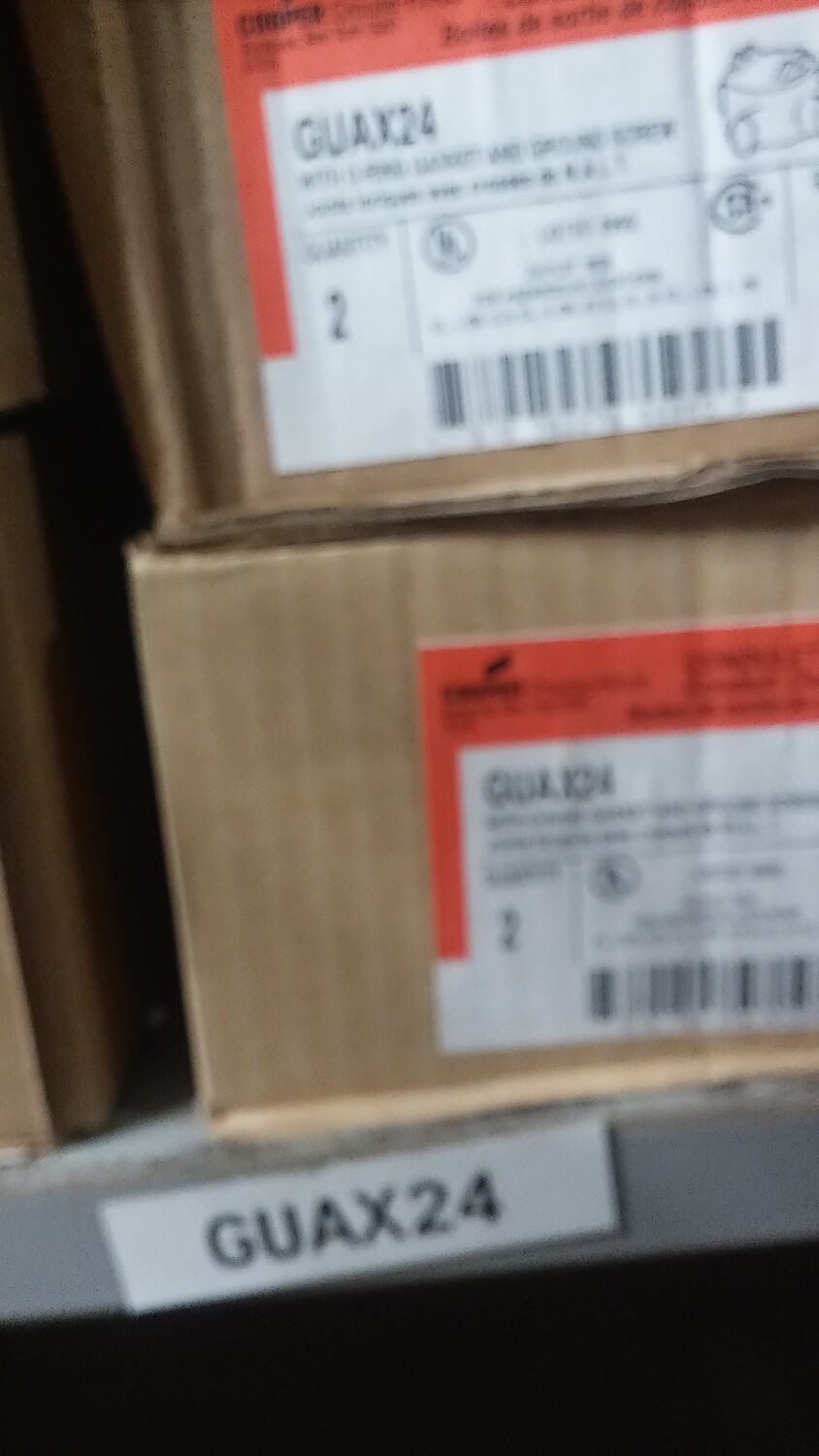 GUAX24 CROUSE-HINDS X SHAPE OUTLET BOX - D7-X10
