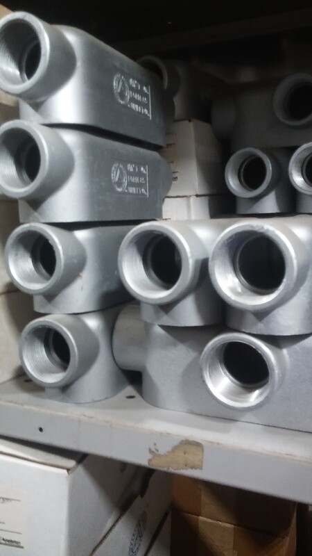 T125A APPLETON ALUMINUM STYLE T CONDUIT BODY - D7-X10