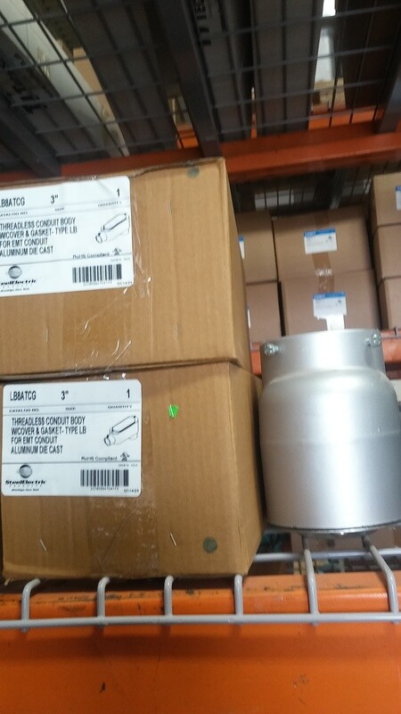 3" EMT Set Screw LB Conduit Body - D7-X10