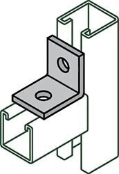 STRUT PS-603 2 HOLE END ANGLE - D7-X10