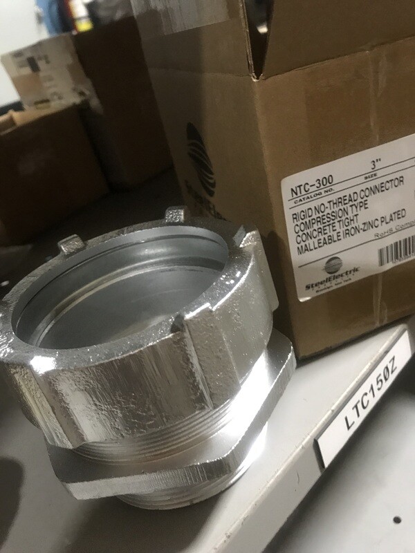 NTC-300 malleable iron rigid compression connectors - D7-X10