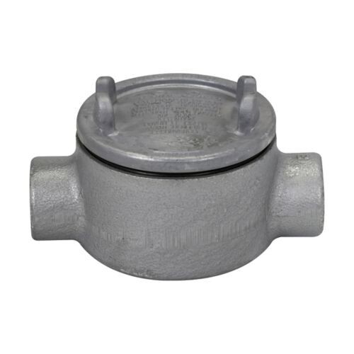 GUAC26 Crouse-Hinds Conduit Outlet Box, (2) 3/4" Hubs