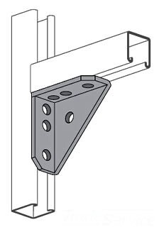 STRUT PS-3373 UNIVERSAL ANGLE BRACKET CORNER CONNECTOR - D7-X10