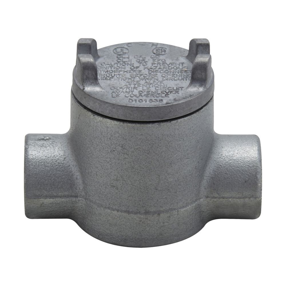GUAC16 CROUSE-HINDS C SHAPE OUTLET BOX - D7-X10