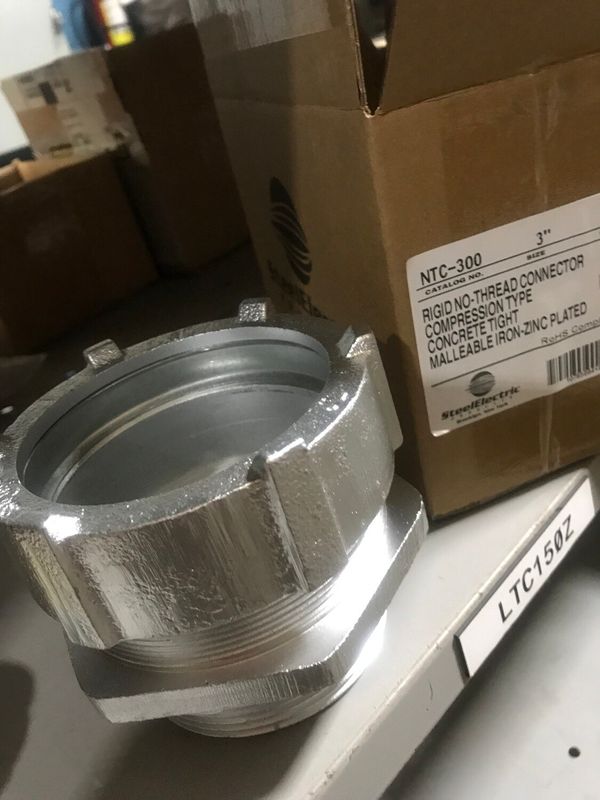 NTC malleable iron rigid compression connectors