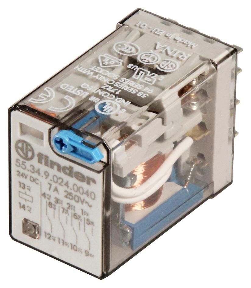 55 SERIES Miniature General Purpose Relays 7 - 10A